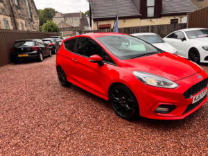 2017 Ford Fiesta 1.0t Ecoboost St-Line Euro 6 (s/s) 3dr in Red — image 3