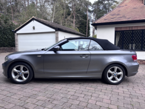 2010 BMW 1 Series 2.0 118i Sport Convertible in Grey — image 4