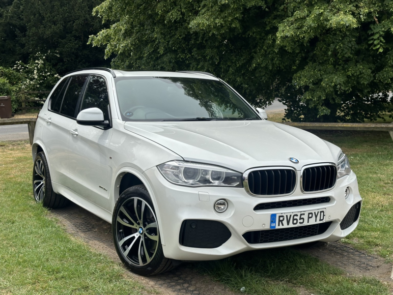 2015 BMW X5 3.0 X5 Xdrive30d M Sport in White — image 1