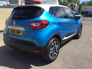 2016 Renault Captur 1.5 Dci Energy Dynamique S Nav Auto Euro 6 (s/s) 5dr in Blue — image 3
