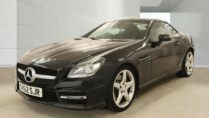 2012 Mercedes-Benz Slk 1.8 Slk200 Blueefficiency Amg Sport G-Tronic+ Euro 5 (s/s) 2dr in Black — image 3