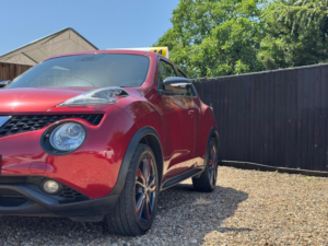 2014 Nissan Juke 1.2 Dig-T Tekna Euro 5 (s/s) 5dr Euro 5 in Red — image 5