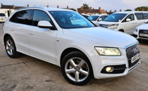 2013 Audi Q5 3.0l Tfsi Quattro- S Line - Ulez/caz Pass-Free 18months Gold Warranty & 12 Months Aa Breakdown Cover. in White — image 2