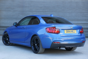 2014 BMW 2 Series 2.0 218d M Sport Coupe in Blue — image 6