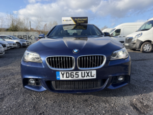 2015 BMW 5 Series 2.0 518d M Sport Saloon in Blue — image 2