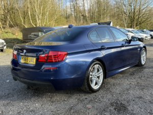 2015 BMW 5 Series 2.0 518d M Sport Saloon in Blue — image 6
