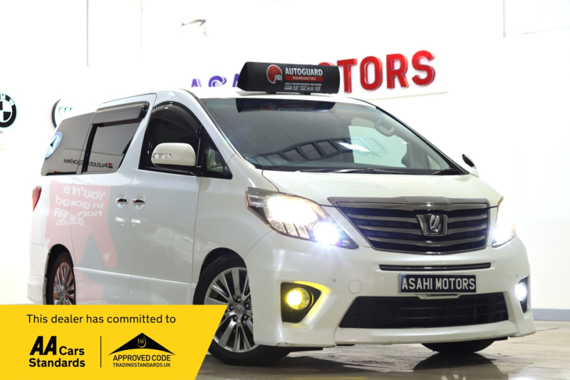 2013 Toyota Alphard 2.4l Petrol Automatic (s/s) 7str in White — image 1