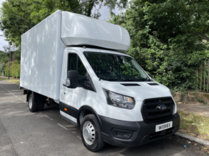 2023 Ford Transit 2.0 Transit Leader Drw Luton 350 L4 2.0l Ecoblue 130ps Rwd 6 Speed Manual in White — image 2