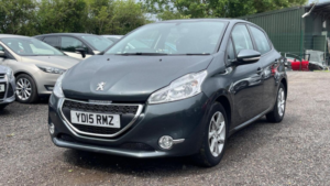 2015 Peugeot 208 1.2 Vti Puretech Active Euro 6 5dr in Grey — image 3