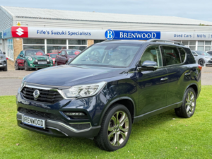 2018 Ssangyong Rexton 2.2d Ultimate SUV 5dr Diesel T-Tronic 4WD Euro 6 (181 Ps) in Blue — image 4