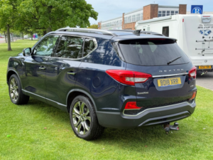 2018 Ssangyong Rexton 2.2d Ultimate SUV 5dr Diesel T-Tronic 4WD Euro 6 (181 Ps) in Blue — image 5