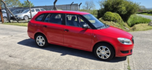 2012 Skoda Fabia 1.6 Tdi S in Red — image 5