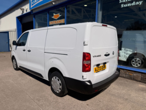 2023 Vauxhall Vivaro 1.5 Turbo D 2900 Prime Panel Van 6dr Diesel Manual L2 H1 Euro 6 100 Ps in White — image 4