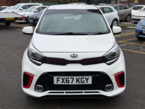 2017 Kia Picanto 1.0 Gt-Line Euro 6 5dr in White — image 2