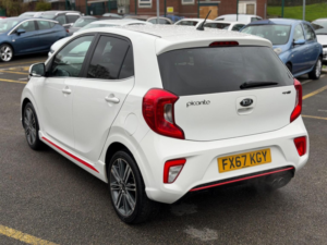2017 Kia Picanto 1.0 Gt-Line Euro 6 5dr in White — image 6