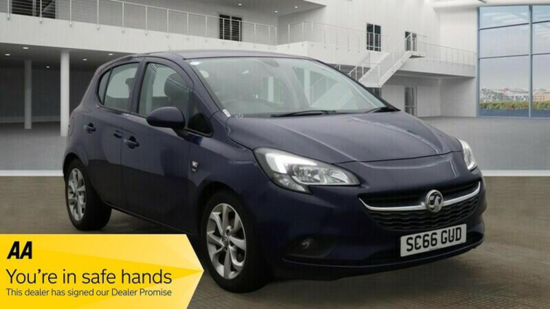2016 Vauxhall Corsa 1.4i Ecoflex Energy Euro 6 5dr (a/c) in Blue — image 1
