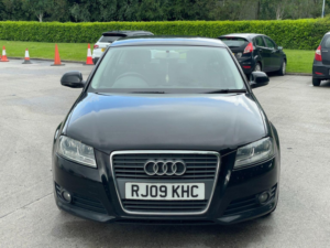2009 Audi A3 1.9 Tdie Sport Sportback Euro 4 5dr in Black — image 2