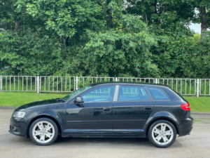 2009 Audi A3 1.9 Tdie Sport Sportback Euro 4 5dr in Black — image 4