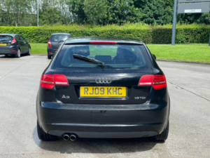 2009 Audi A3 1.9 Tdie Sport Sportback Euro 4 5dr in Black — image 5