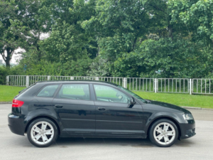 2009 Audi A3 1.9 Tdie Sport Sportback Euro 4 5dr in Black — image 6