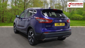 2018 Nissan Qashqai 1.5 Dci Tekna Euro 6 (s/s) 5dr in Blue — image 3