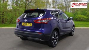 2018 Nissan Qashqai 1.5 Dci Tekna Euro 6 (s/s) 5dr in Blue — image 4