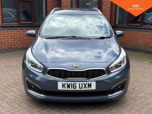 2016 Kia Ceed 1.6 Crdi 2 Sportswagon Euro 6 (s/s) 5dr in Blue — image 4
