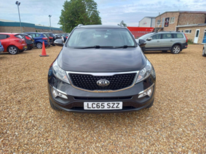 2015 Kia Sportage 1.7 Crdi Ecodynamics 3 2WD Euro 6 (s/s) 5dr in Black — image 2