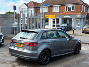 2015 Audi A3 1.6 Tdi Ultra Se Technik Sportback Euro 6 (s/s) 5dr in Grey — image 2
