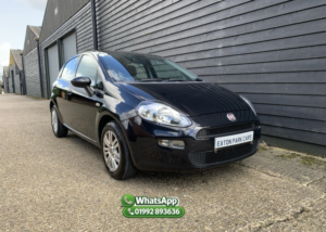 2017 Fiat Punto 1.2 Punto 5-Door 1.2 8v 69hp Pop+ Hatchback (2012 - 2018) in Black — image 3