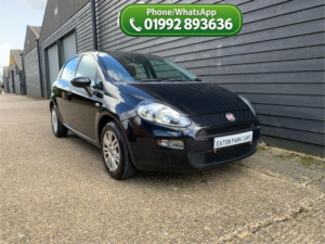 2017 Fiat Punto 1.2 Punto 5-Door 1.2 8v 69hp Pop+ Hatchback (2012 - 2018) in Black — image 4
