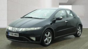 2006 Honda Civic 1.8 I-Vtec Es I-Shift 5dr in Black — image 3