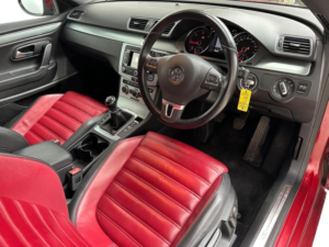2014 Volkswagen Cc 2.0 Tdi Bluemotion Tech Gt Euro 5 (s/s) 4dr in Red — image 4