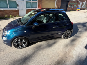 2016 Fiat 500 0.9 Twinair Lounge Hatchback 3dr Petrol Manual Euro 6 (s/s) (105 Ps) in Blue — image 5