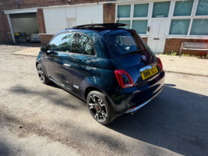 2016 Fiat 500 0.9 Twinair Lounge Hatchback 3dr Petrol Manual Euro 6 (s/s) (105 Ps) in Blue — image 6