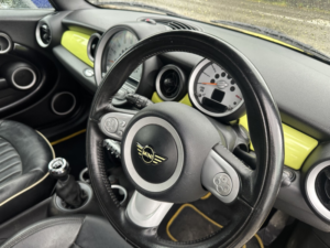 2010 MINI Convertible 1.6 Cooper Convertible in Yellow — image 2