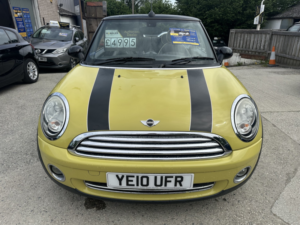 2010 MINI Convertible 1.6 Cooper Convertible in Yellow — image 3