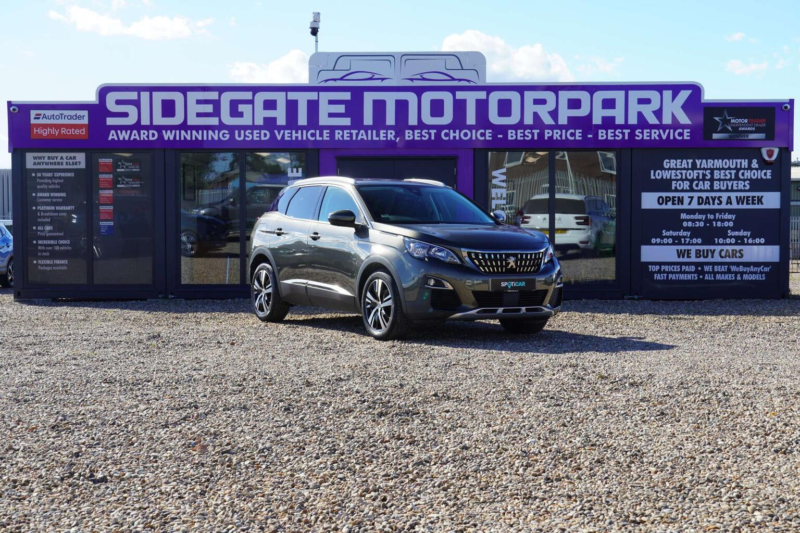 2018 Peugeot 3008 1.2 Puretech Allure Euro 6 (s/s) 5dr in Grey — image 1