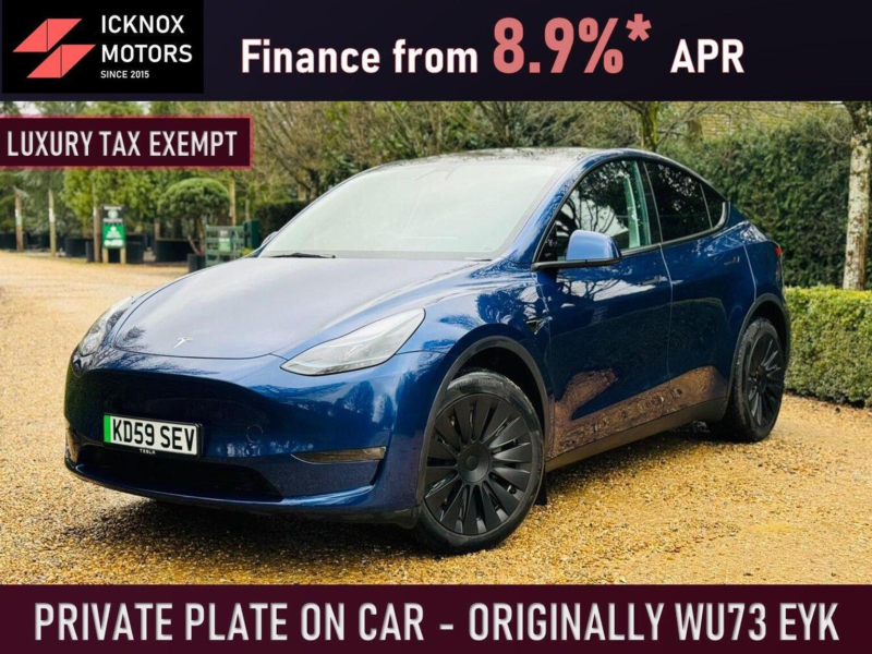 2023 Tesla Model Y (dual Motor) Long Range Auto 4wde 5dr in Blue — image 1
