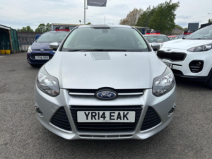 2014 Ford Focus 1.6 Tdci Zetec Navigator Euro 5 (s/s) 5dr in Silver — image 2