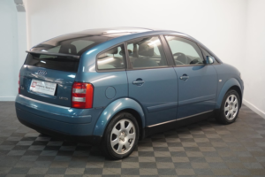 2001 Audi A2 1.4 Tdi Hatchback 5dr Diesel Manual (119 G/km, 75 Bhp) in Blue — image 4