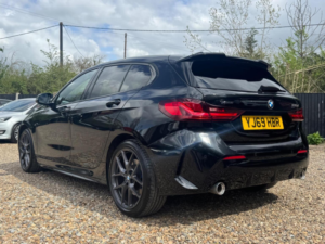 2020 BMW 1 Series 2.0 120d M Sport Auto Xdrive Euro 6 (s/s) 5dr in Black — image 2