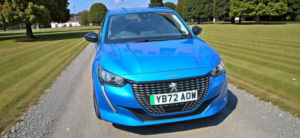 2023 Peugeot E-208 50kwh Allure Premium + Auto 5dr (7.4kw Charger) in Blue — image 2