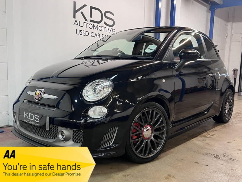 2014 Abarth 595c 1.4 Abarth Convertible 1.4 Tjet 160bhp Turismo in Black — image 1