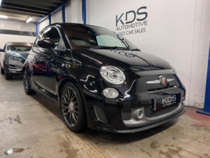 2014 Abarth 595c 1.4 Abarth Convertible 1.4 Tjet 160bhp Turismo in Black — image 2