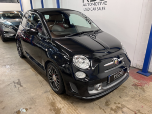 2014 Abarth 595c 1.4 Abarth Convertible 1.4 Tjet 160bhp Turismo in Black — image 3