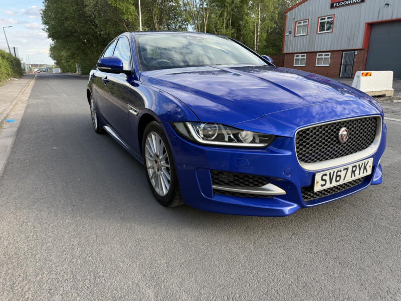2017 Jaguar Xe 2.0 D R-Sport in Blue — image 1