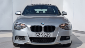 2014 BMW 1 Series 2.0 120d M Sport Hatchback 5dr Diesel Manual Xdrive Euro 5 (s/s) (184 Ps) in Silver — image 3