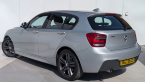 2014 BMW 1 Series 2.0 120d M Sport Hatchback 5dr Diesel Manual Xdrive Euro 5 (s/s) (184 Ps) in Silver — image 4