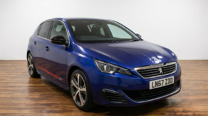 2017 Peugeot 308 2.0 Bluehdi Gt Hatchback 5dr Diesel Eat Euro 6 (s/s) (180 Ps) in Blue — image 4
